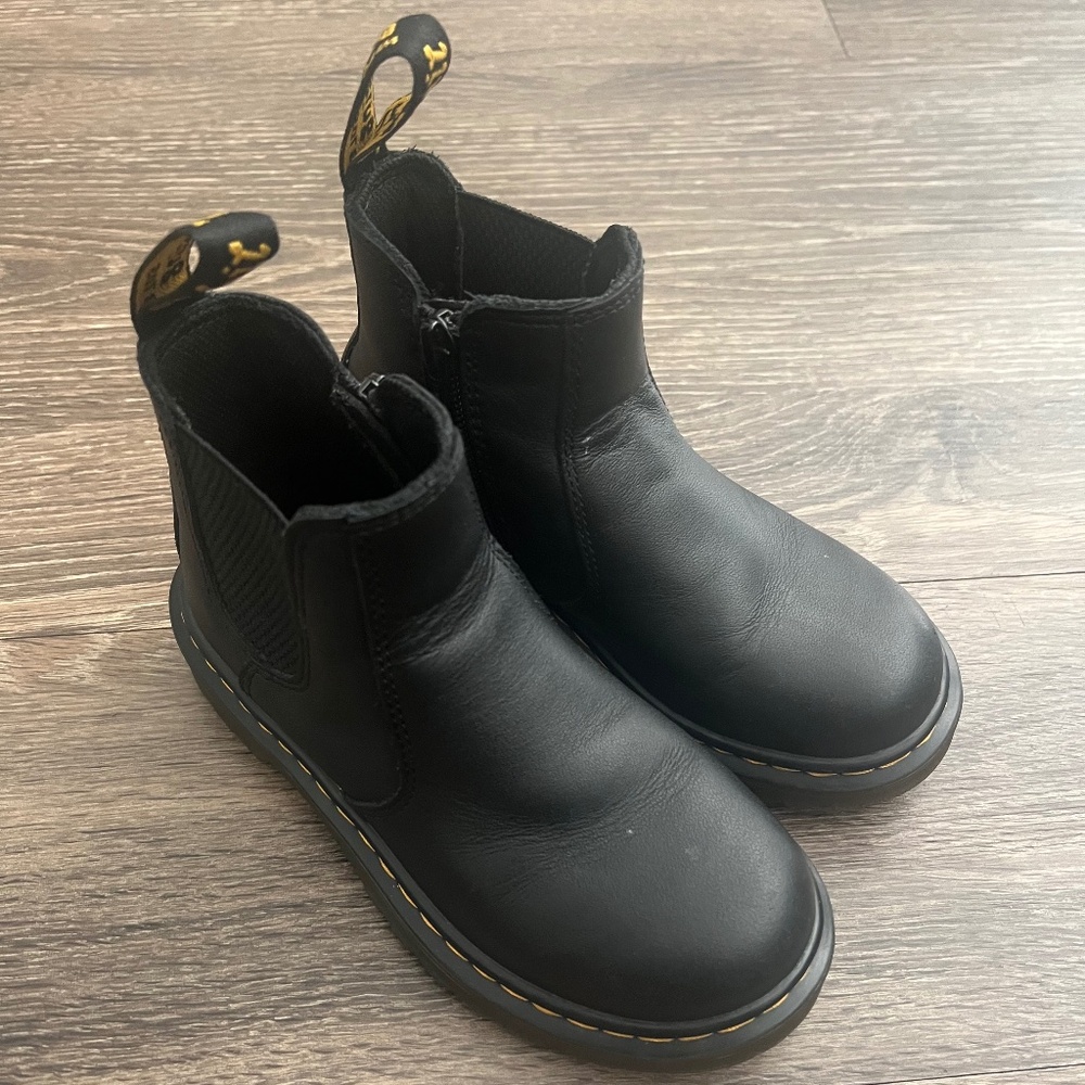 JUNIOR LEATHER CHELSEA BOOTS